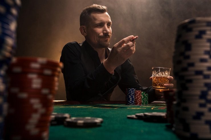 Antarmuka Dragon Tiger dengan kartu dealer dan statistik riwayat